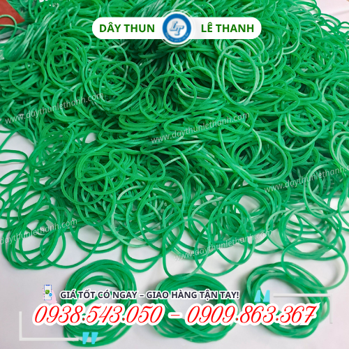 Dây thun khoanh cao su co giãn tốt Dây thun khoanh cao su co giãn tốt