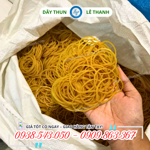 Dây thun khoanh màu bền an toàn Dây thun khoanh màu bền an toàn