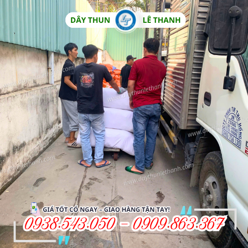 Dây thun khoanh màu trắng giao hàng nhanh Dây thun khoanh màu trắng giao hàng nhanh