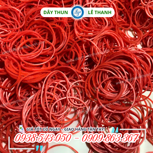 Dây thun khoanh size đại cột hàng chắc Dây thun khoanh size đại cột hàng chắc
