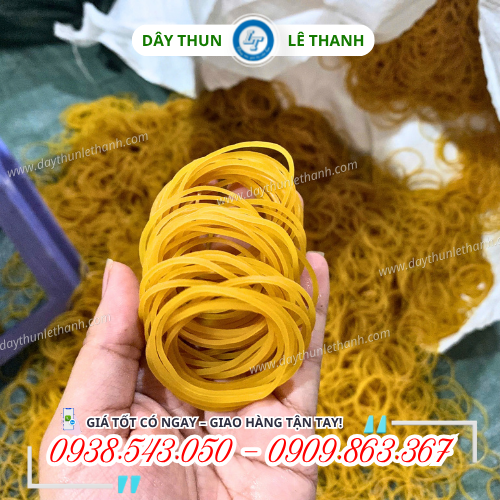 Dây thun khoanh size đại siêu dẻo dai Dây thun khoanh size đại siêu dẻo dai