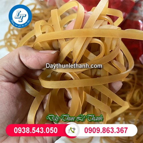 Dây thun khoanh sợi phở dẻo dai Dây thun khoanh sợi phở dẻo dai