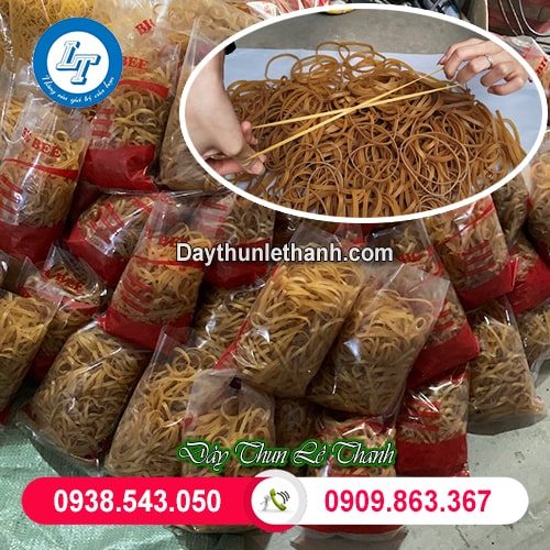 Dây thun khoanh sợi phở siêu co giãn Dây thun khoanh sợi phở siêu co giãn