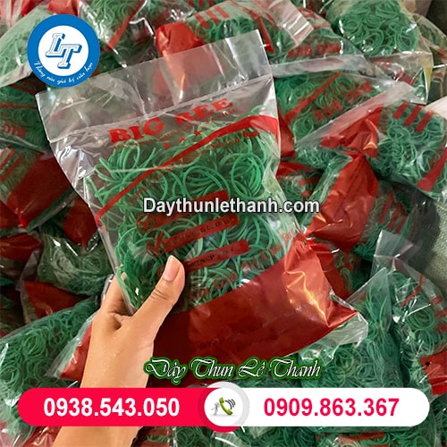 Dây thun khoanh tròn bền dẻo Dây thun khoanh tròn bền dẻo
