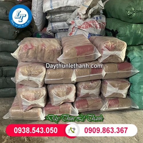 Dây thun khoanh tròn đóng bao gọn gàng Dây thun khoanh tròn đóng bao gọn gàng