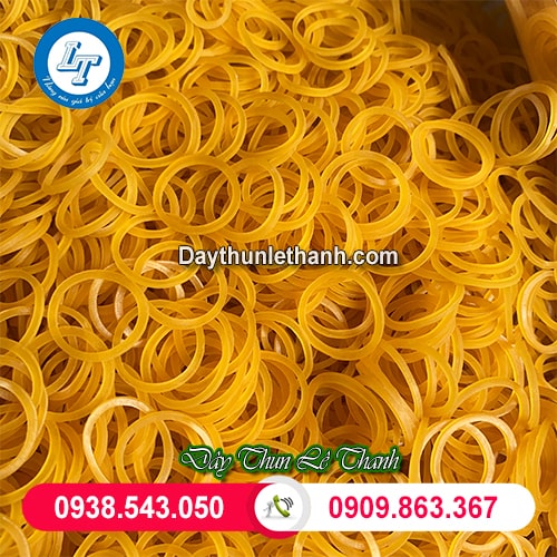 Dây thun khoanh tròn nhỏ Dây thun khoanh tròn nhỏ