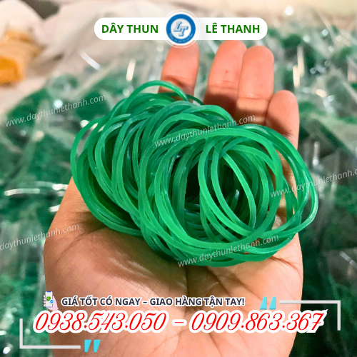 Dây thun khoanh xuất khẩu dễ kéo giãn Dây thun khoanh xuất khẩu dễ kéo giãn