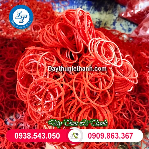 Dây thun màu đỏ an toàn khi sử dụng Dây thun màu đỏ an toàn khi sử dụng
