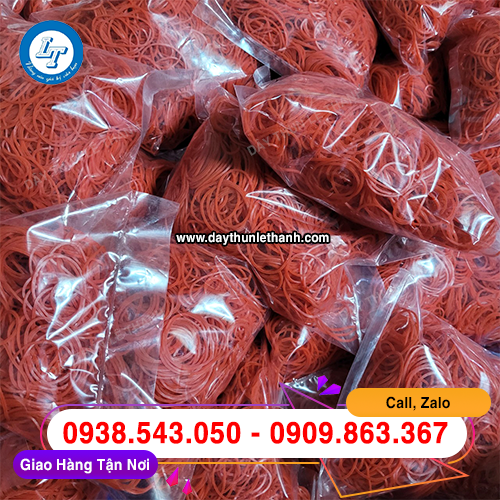 Dây thun màu đỏ size đại 38mm giá sỉ