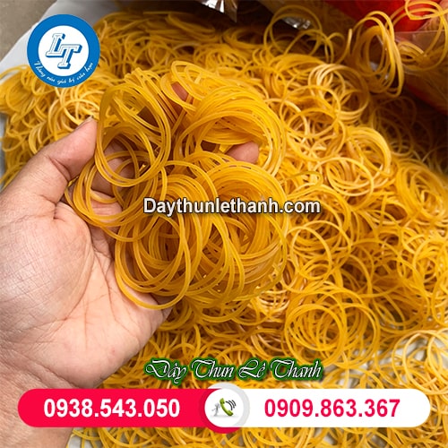 Dây thun màu vàng chất lượng cao Dây thun màu vàng chất lượng cao