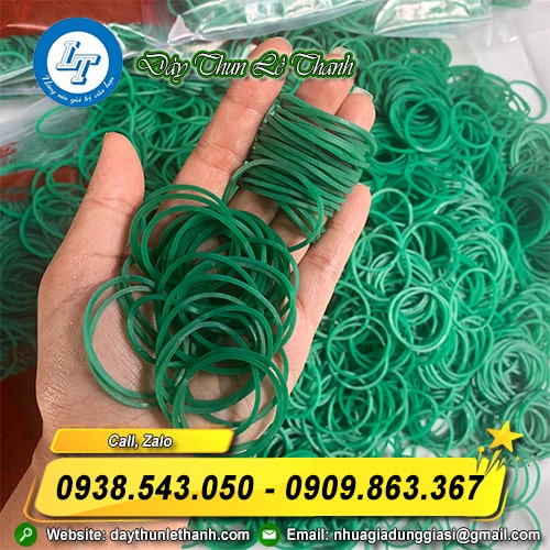 Dây thun màu xanh chất lượng cao Dây thun màu xanh chất lượng cao