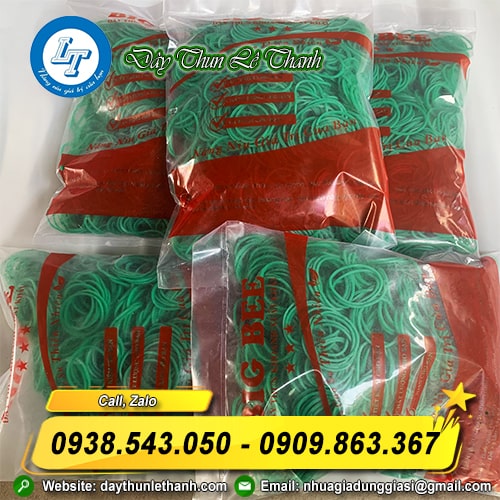 Dây thun màu xanh giá xưởng rẻ Dây thun màu xanh giá xưởng rẻ