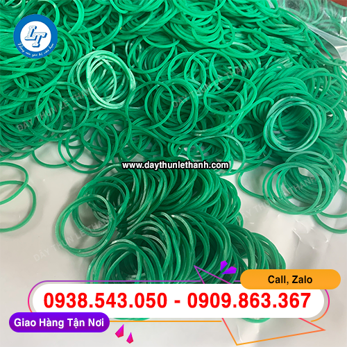 Dây thun màu xanh size 38mm