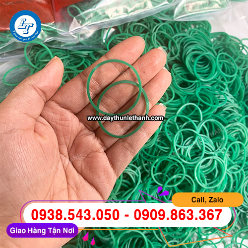 Dây thun màu xanh size đại 38mm giá rẻ