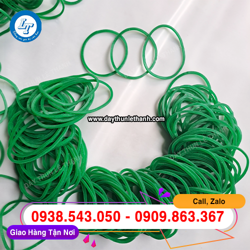Dây thun màu xanh size đại 38mm giá sỉ