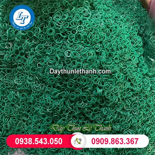 Dây thun màu xanh size nhí 16mm Dây thun màu xanh size nhí 16mm