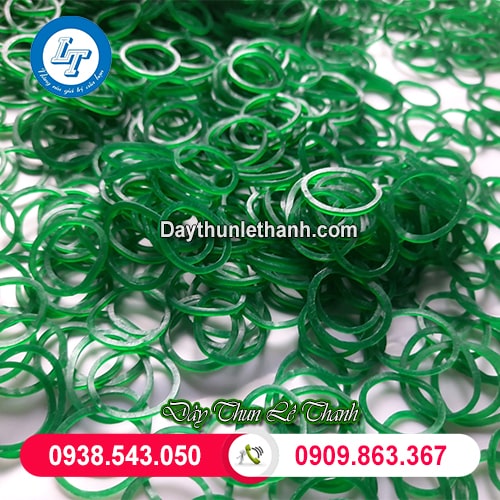 Dây thun màu xanh size nhí hàng đẹp Dây thun màu xanh size nhí hàng đẹp