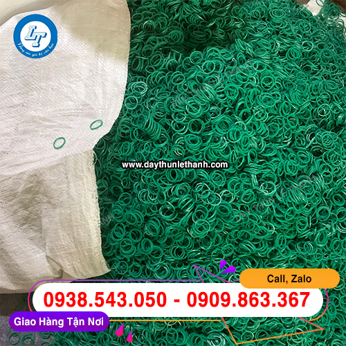 Dây thun màu xanh size tiểu giá rẻ