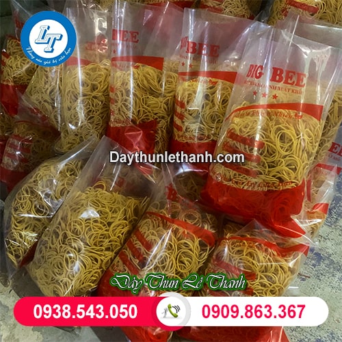 Dây thun ruột xe đóng bịch 500g Dây thun ruột xe đóng bịch 500g