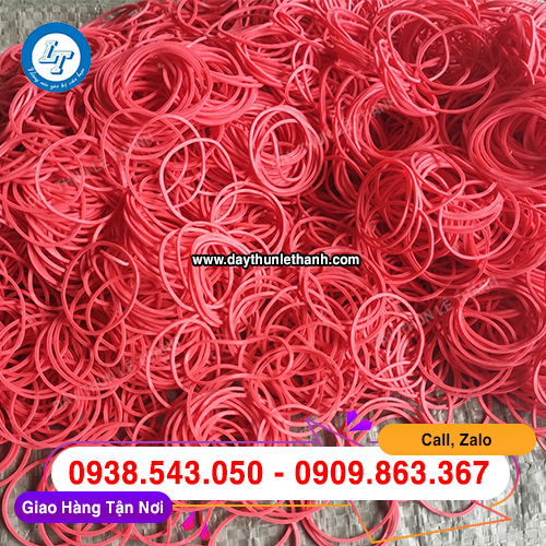 Dây thun ruột xe màu hồng giá sỉ