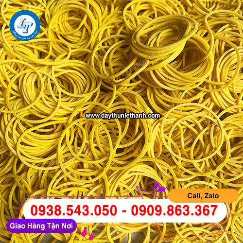 Dây thun ruột xe màu vàng