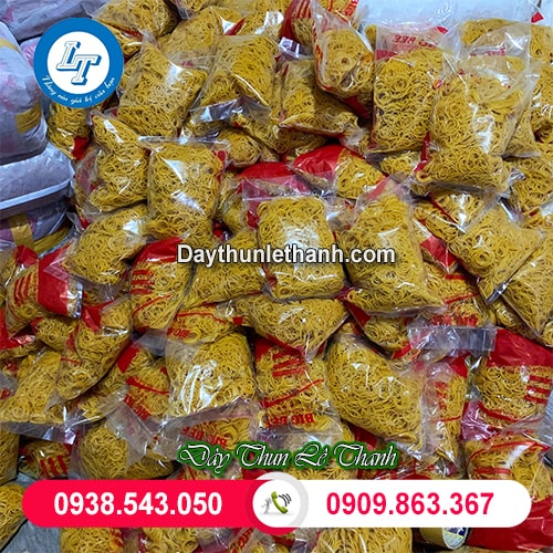 Dây thun size trung đóng bịch 500g Dây thun size trung đóng bịch 500g