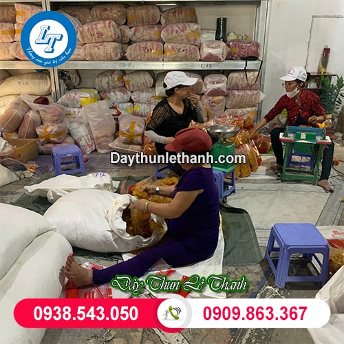 Dây thun size trung đóng bịch theo yêu cầu Dây thun size trung đóng bịch theo yêu cầu