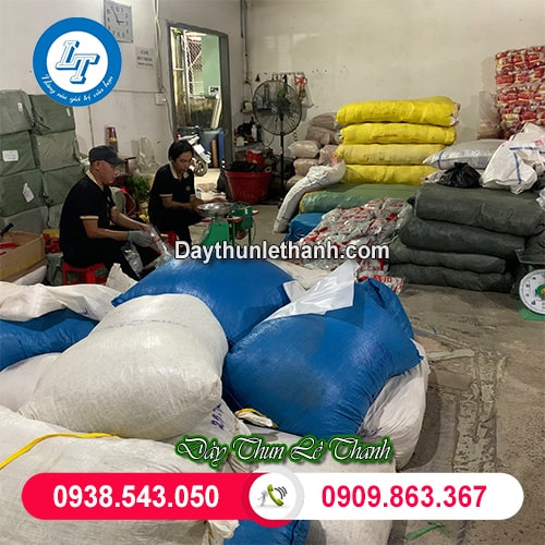 Dây thun trắng đóng bịch sẵn theo yêu cầu Dây thun trắng đóng bịch sẵn theo yêu cầu