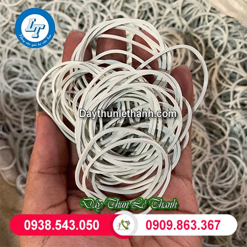 Dây thun trắng sữa size 38mm Dây thun trắng sữa size 38mm
