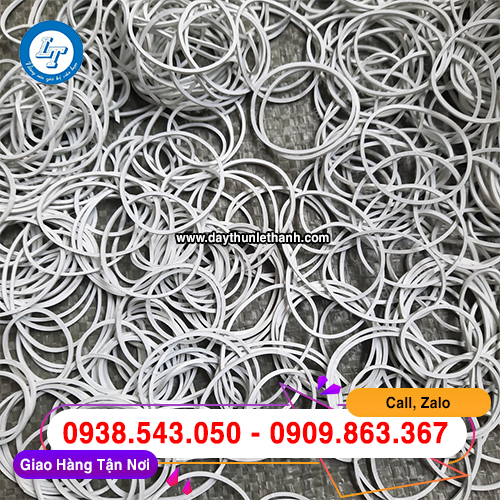 Dây thun trắng sữa size đại