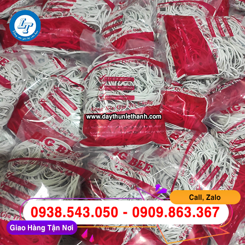 Dây thun trắng sữa sợi phở giá sỉ