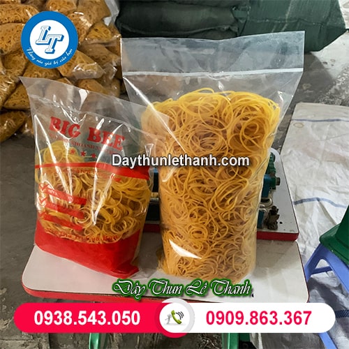 Dây thun tròn đóng bịch 500g, 1kg Dây thun tròn đóng bịch 500g, 1kg