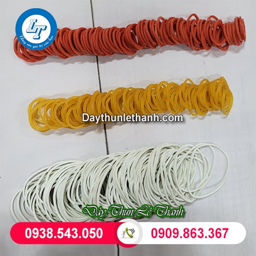 Dây thun tròn đủ loại Dây thun tròn đủ loại