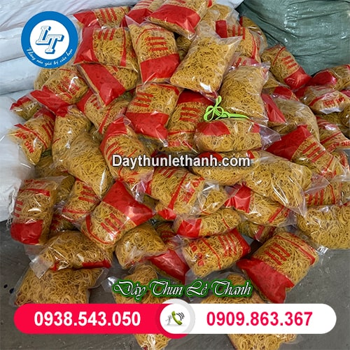 Dây thun vàng đóng bịch sẵn Dây thun vàng đóng bịch sẵn