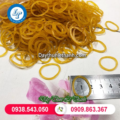 Dây thun vàng nhỏ 16mm Dây thun vàng nhỏ 16mm