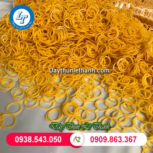 Dây thun vàng size tiểu Dây thun vàng size tiểu