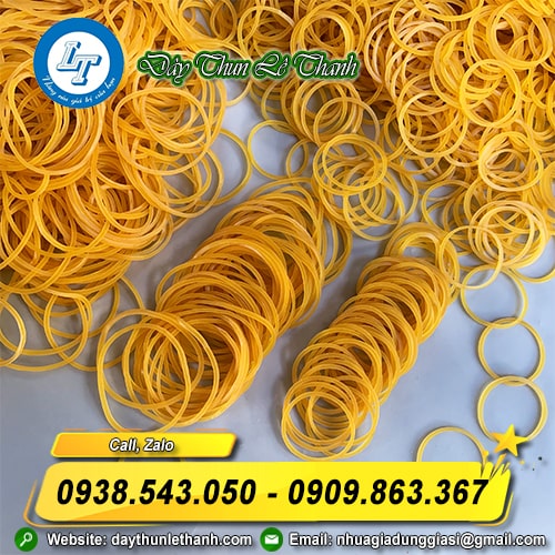 Dây thun vàng trung lớn Dây thun vàng trung lớn