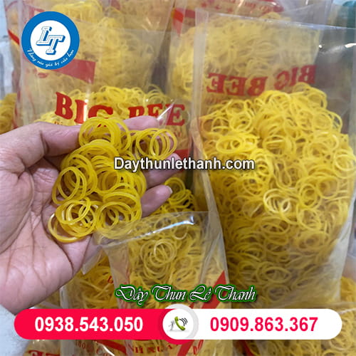 Dây thun vàng xuất khẩu size tiểu Dây thun vàng xuất khẩu size tiểu