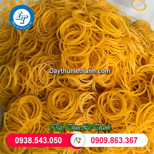 Dây thun vàng xuất khẩu size trung Dây thun vàng xuất khẩu size trung
