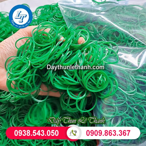 Dây thun xanh dẻo Dây thun xanh dẻo