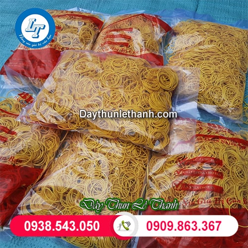 Dây thun xe đóng bịch Dây thun xe đóng bịch