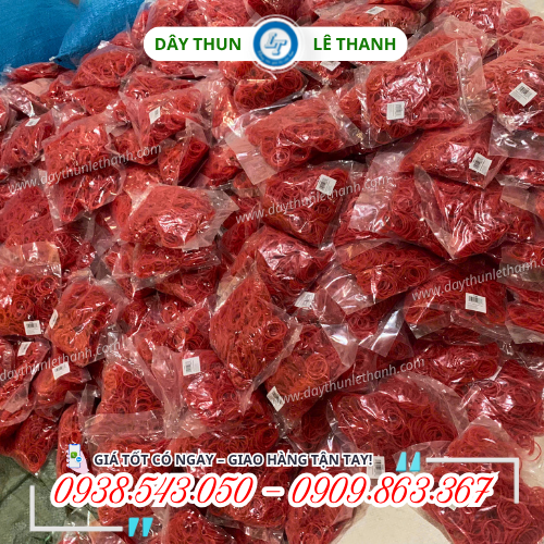 Dây thun khoanh xuất khẩu đóng gói theo yêu cầu Dây thun khoanh xuất khẩu đóng gói theo yêu cầu
