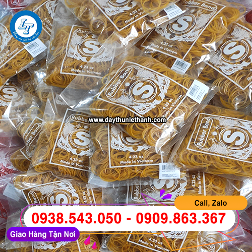 Dây thun xuất khẩu màu vàng giá sỉ