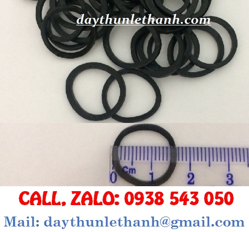 DÂY THUN ĐEN 12MM