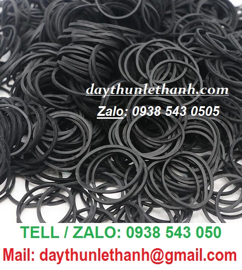 DÂY THUN ĐEN 12MM