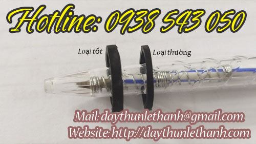 Dây thun đen loại tốt, loại thường Dây thun đen loại tốt, loại thường