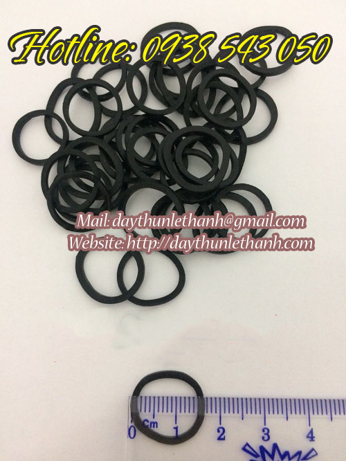 dây thun đen đường kính 12mm dây thun đen đường kính 12mm