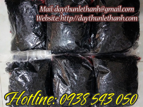 dây thun đen 12mm đóng 0.5kg/bịch dây thun đen 12mm đóng 0.5kg/bịch