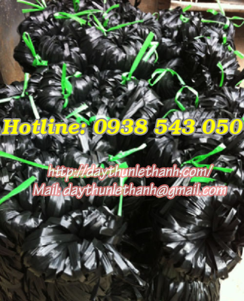 Dây nilon bẹ màu đen