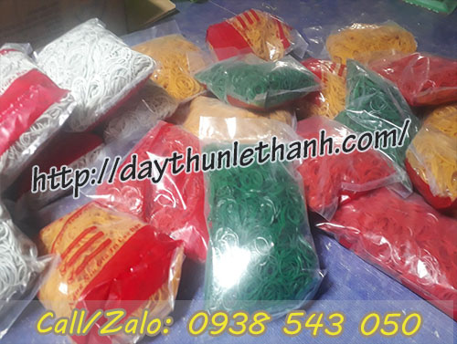 Dây thun nhiều màu tại Lê Thanh